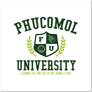 PHUCOMOL UNIVERSITY Posters and Art